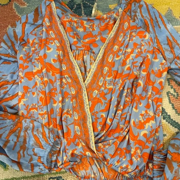 free people cruisin together blouse - Picture 2 of 3